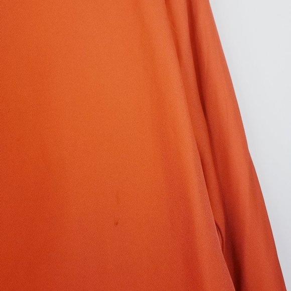 KAS New York 100% Silk Orange Embellished Tunic - Picture 3 of 13